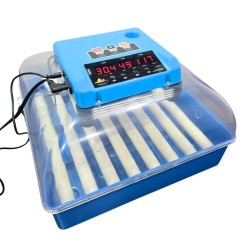 Hatchpro 40 egg incubator fully automatic | with THT20 controller and inbuilt egg candling
