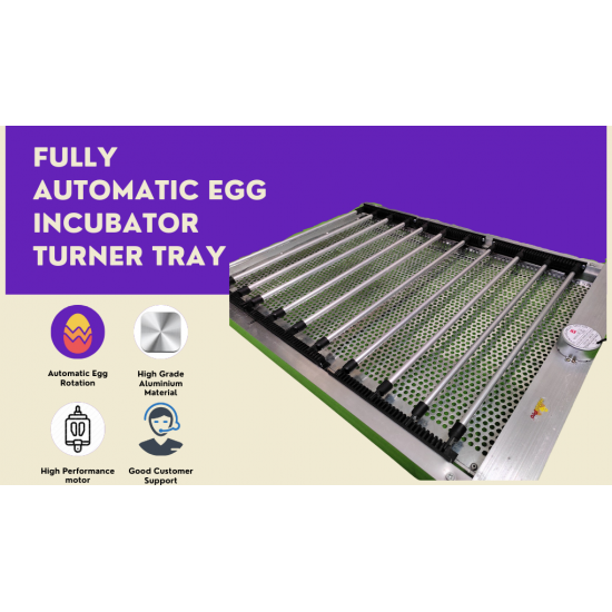 HatchPro 220 quail egg multipurpose turning tray for egg incubator machine