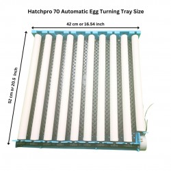 Hatchpro 70 egg turner tray automatic for egg incubator (multipurpose)