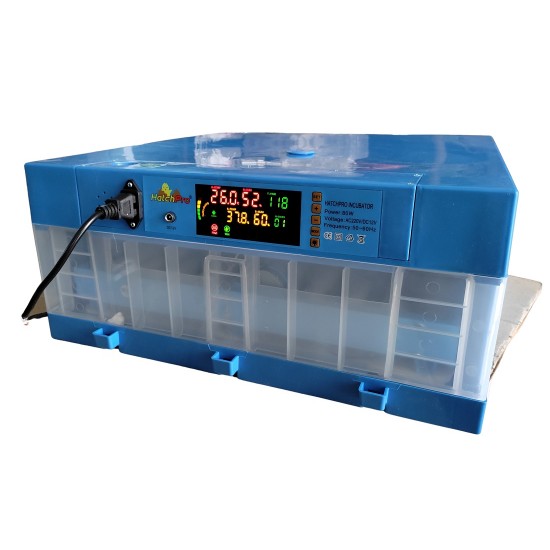 Hatchpro 64 egg incubator fully automatic with updated egg turning tray