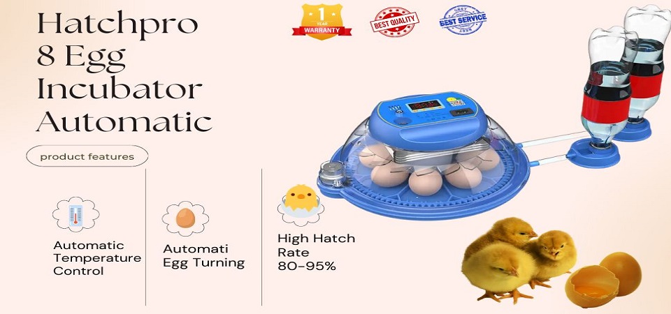 Hatchpro 36 egg incubator automatic