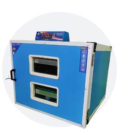 Industrial egg incubator