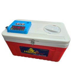 Hatchpro 100 egg incubator fully automatic with tht20 controller and dual Humidity system in ABS fibre body