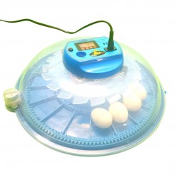 Hatchpro 18 egg incubator fully automatic | Small mini egg hatching machine 