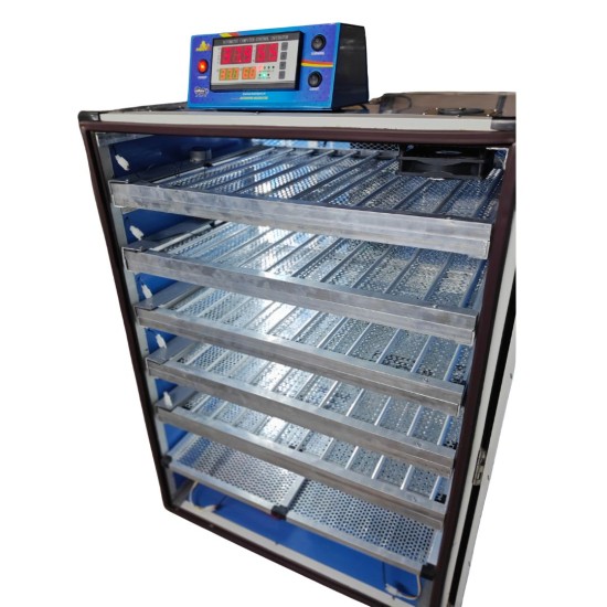 Hatchpro 500 +100 Eggs Rolling Type Tray Chicken Egg Incubator ; Automatic Egg Incubator Machine India( 500 incubator + 100 Hatcher)