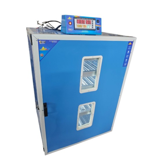 Hatchpro 500 +100 Eggs Rolling Type Tray Chicken Egg Incubator ; Automatic Egg Incubator Machine India( 500 incubator + 100 Hatcher)
