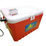 Hatchpro 48 egg incubator hatching machine |semi automatic with Humidity display , ABS Fibre body