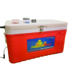 Hatchpro 70 egg incubator automatic with Humidity display , Automatic Egg Turning Tray in ABS Fibre body